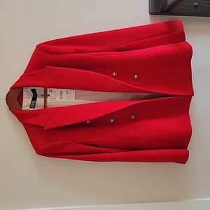Red blazer Zara
